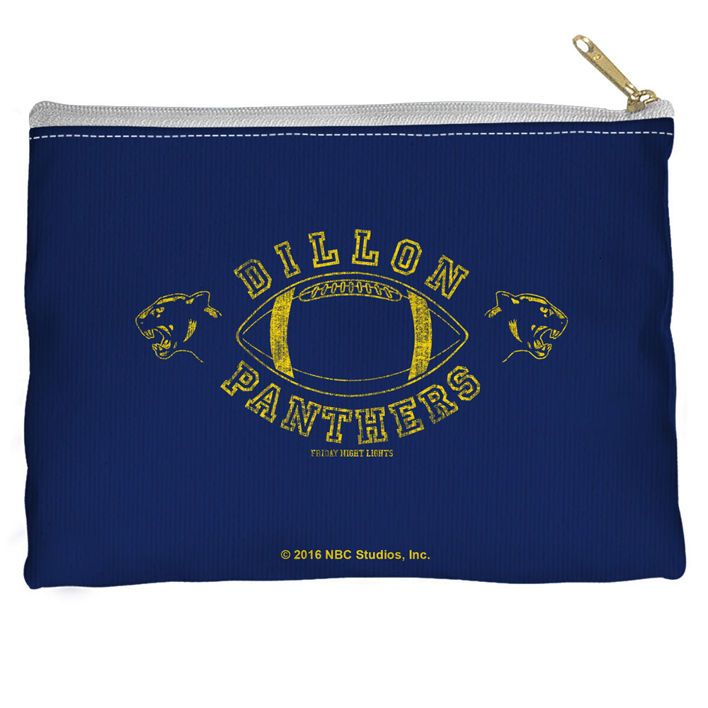FRIDAY NIGHT LIGHTS/DILLION PANTHERS - STRAIGHT BOTTOM ACCESSORY POUCH