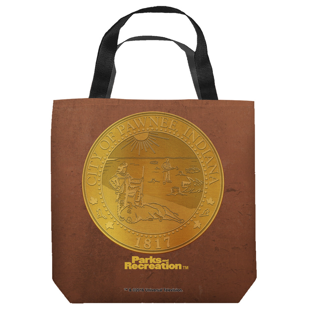 PARKS AND REC/PAWNEE SEAL - TOTE BAG