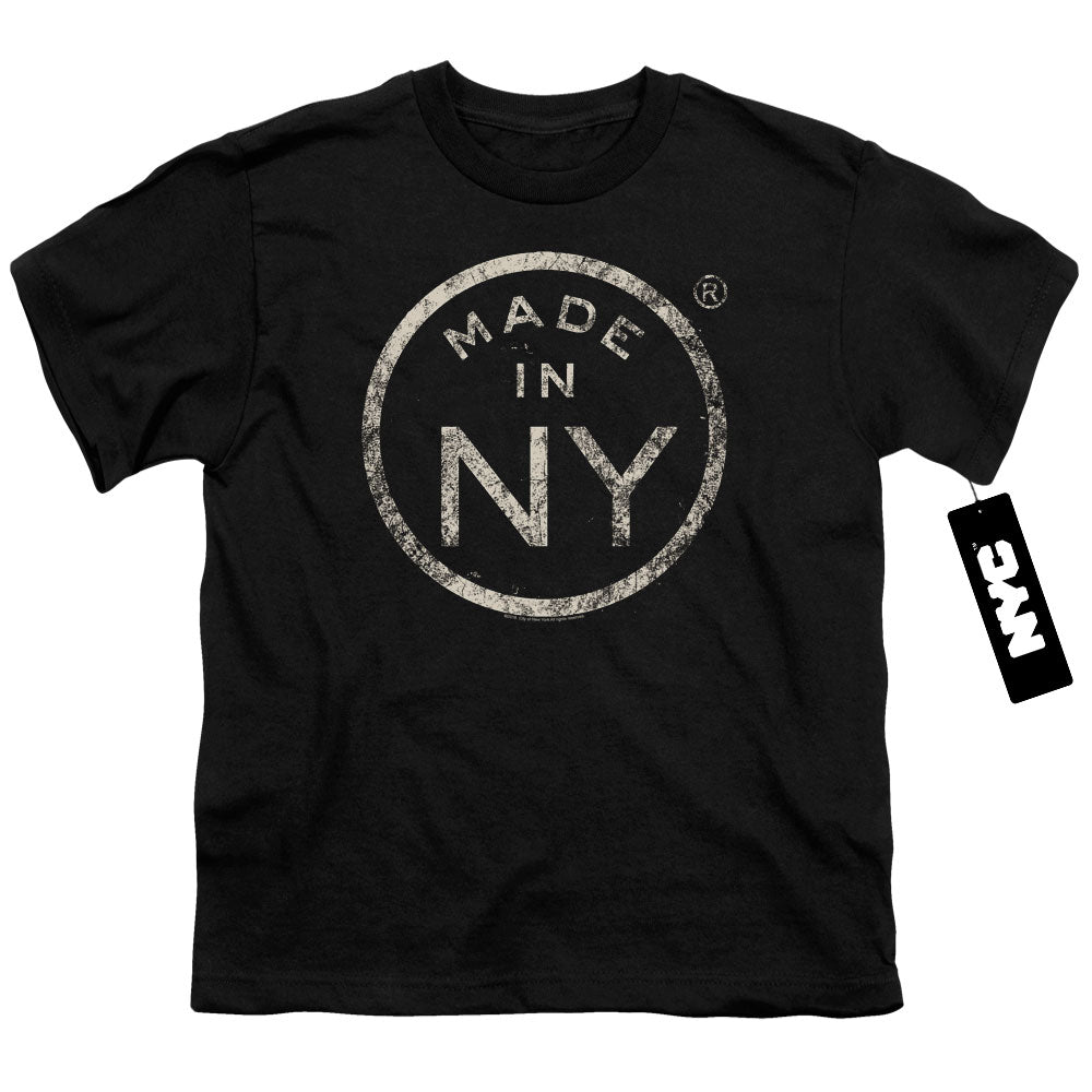 NEW YORK CITY/NY MADE - S/S YOUTH 18/1 - BLACK