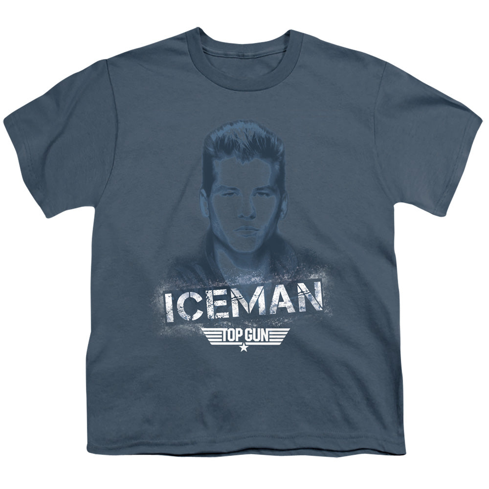 TOP GUN/ICEMAN - S/S YOUTH 18/1 - SLATE