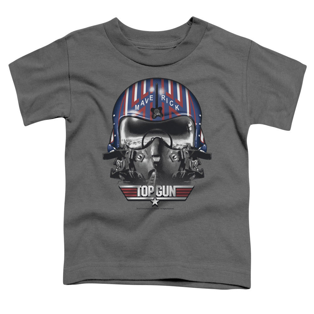 TOP GUN/MAVERICK HELMET - S/S TODDLER TEE - CHARCOAL