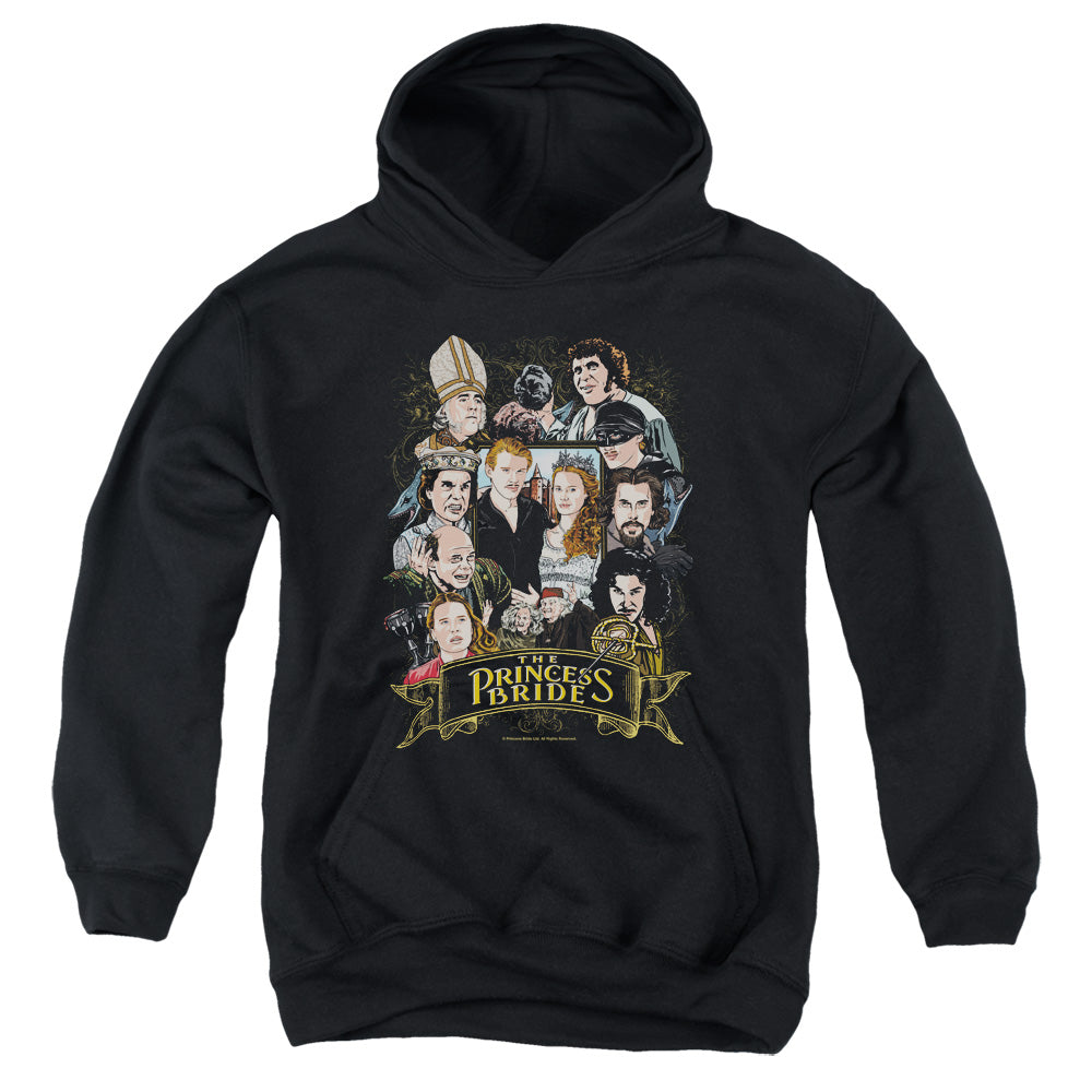 PRINCESS BRIDE/TIMELESS - YOUTH PULLOVER HOODIE - BLACK