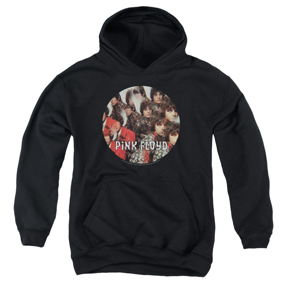 PINK FLOYD/PIPER - YOUTH PULLOVER HOODIE - BLACK