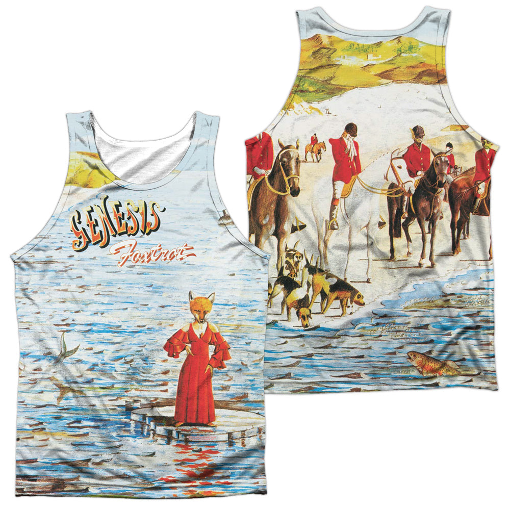 GENESIS/FOXTROT COVER (FRONT/BACK PRINT) - ADULT POLY TANK TOP - MULTI