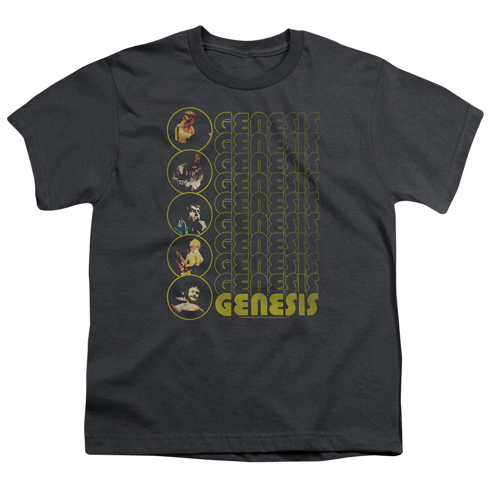 GENESIS/THE CARPET CRAWLERS - S/S YOUTH 18/1 - CHARCOAL