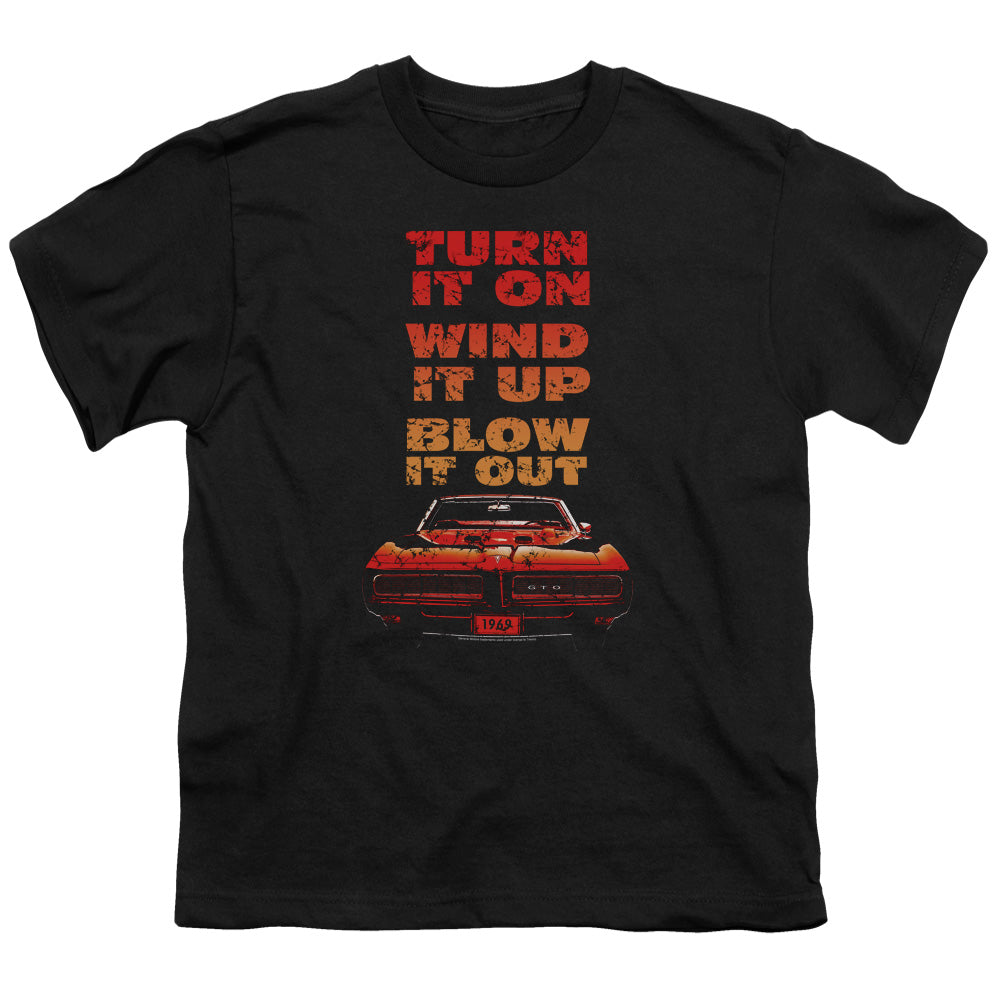 PONTIAC/BLOW IT OUT GTO - S/S YOUTH 18/1 - BLACK