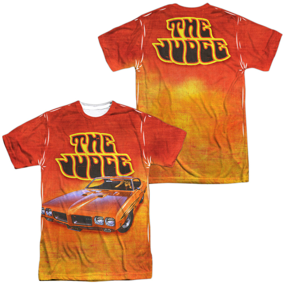 PONTIAC/THE JUDGE (FRONT/BACK PRINT) - S/S ADULT POLY CREW - MULTI
