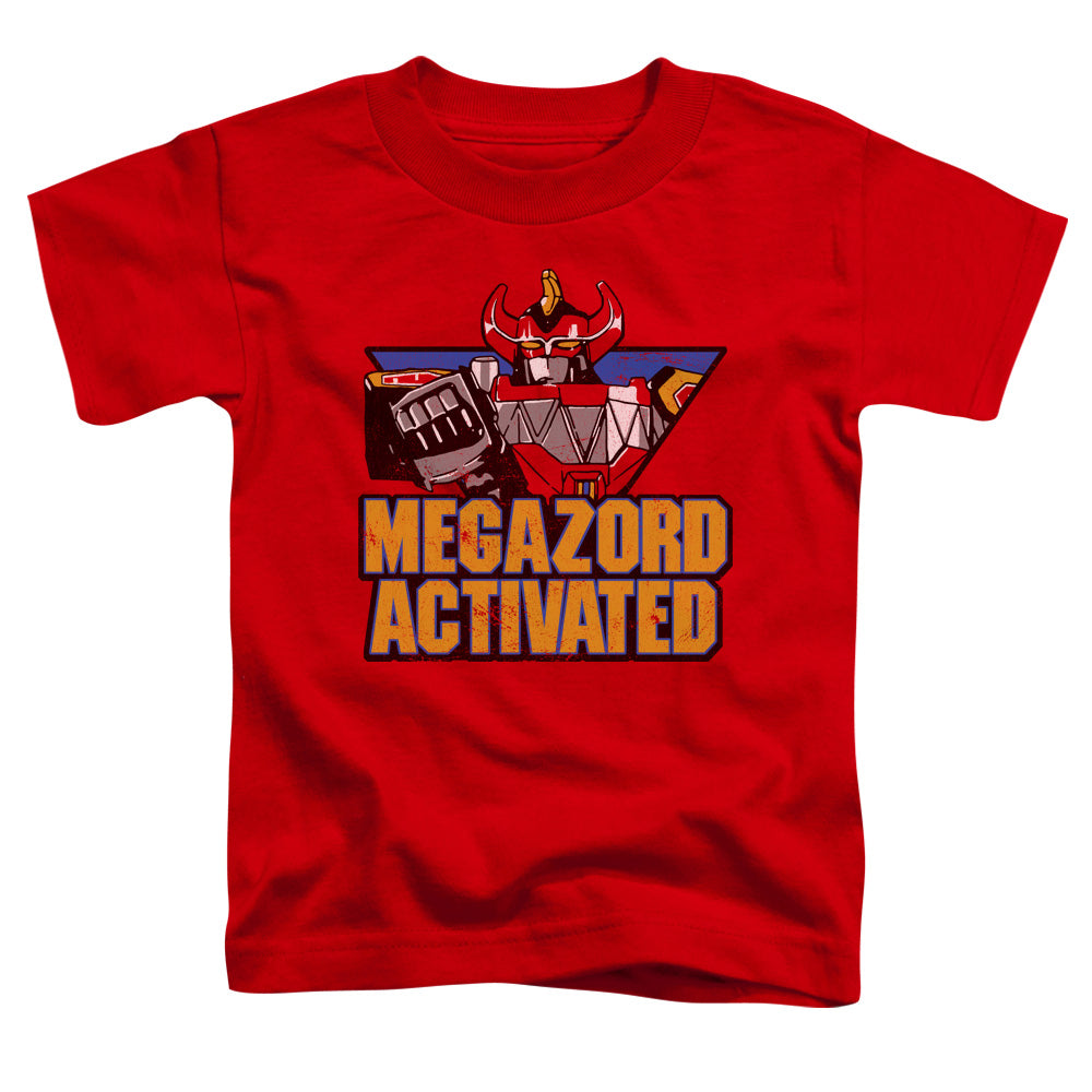POWER RANGERS/MEGAZORD ACTIVATED - S/S TODDLER TEE - RED