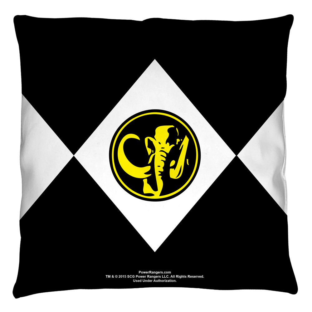 POWER RANGERS/BLACK RANGER - THROW PILLOW