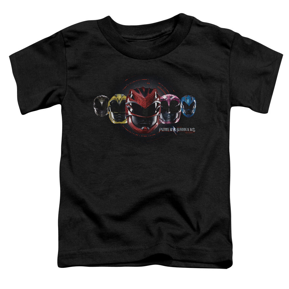 POWER RANGERS MOVIE/HEAD GROUP - S/S TODDLER TEE - BLACK