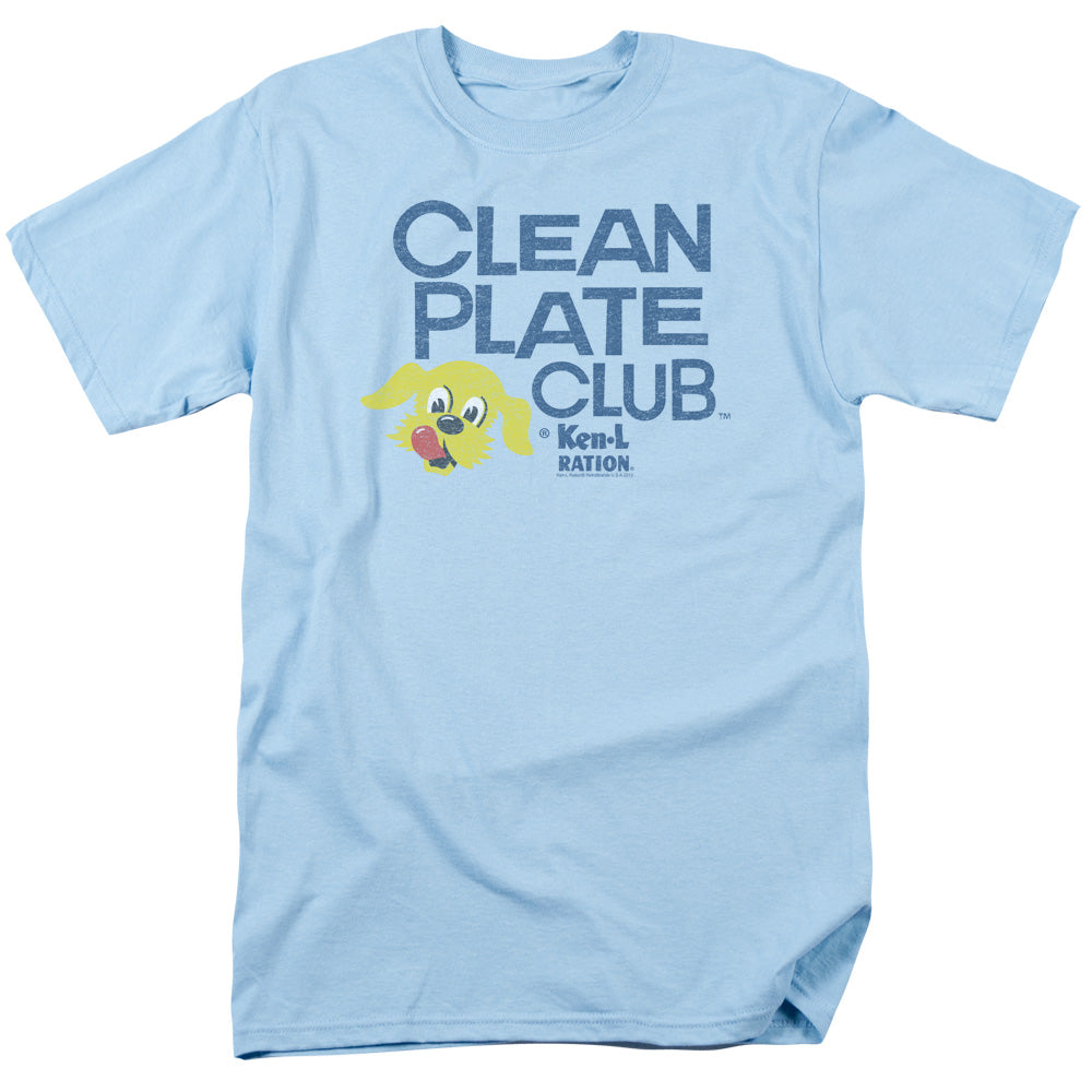 KEN L RATION/CLEAN PLATE - S/S ADULT 18/1 - LIGHT BLUE