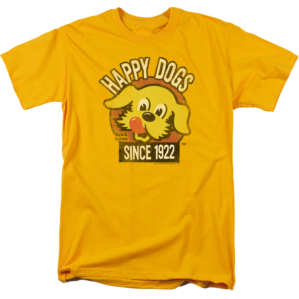KEN L RATION/HAPPY DOGS - S/S ADULT 18/1 - GOLD