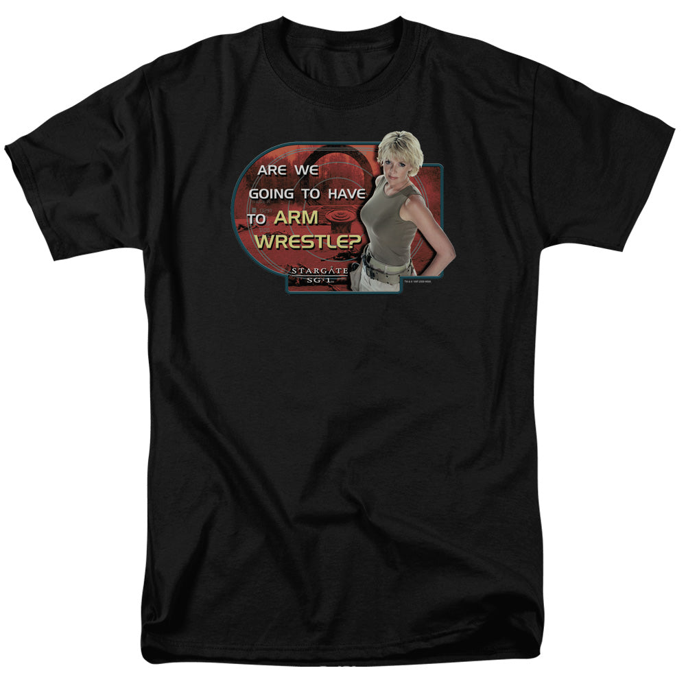 SG1/ARM WRESTLE - S/S ADULT 18/1 - BLACK