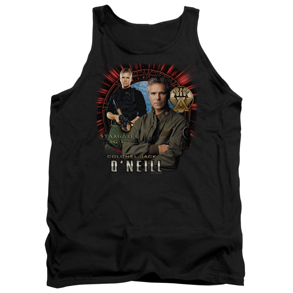SG1/JACK ONEILL - ADULT TANK - BLACK