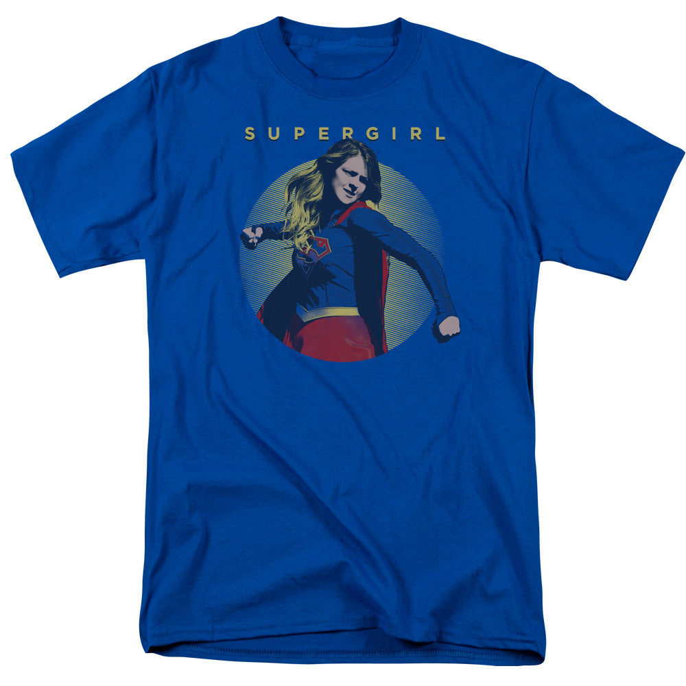 SUPERGIRL/CLASSIC HERO - S/S ADULT 18/1 - ROYAL BLUE