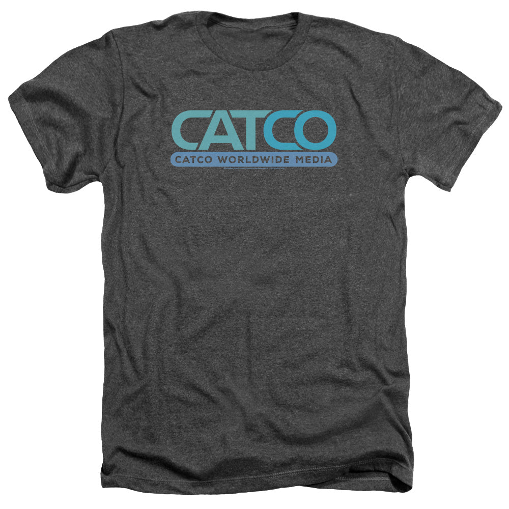 SUPERGIRL/CATCO LOGO - ADULT HEATHER - CHARCOAL