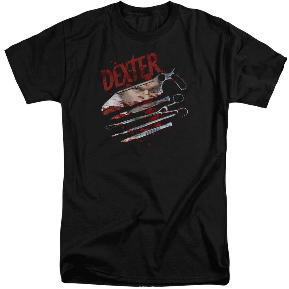 DEXTER/BLOOD NEVER LIES 2 - S/S ADULT TALL 18/1 - BLACK