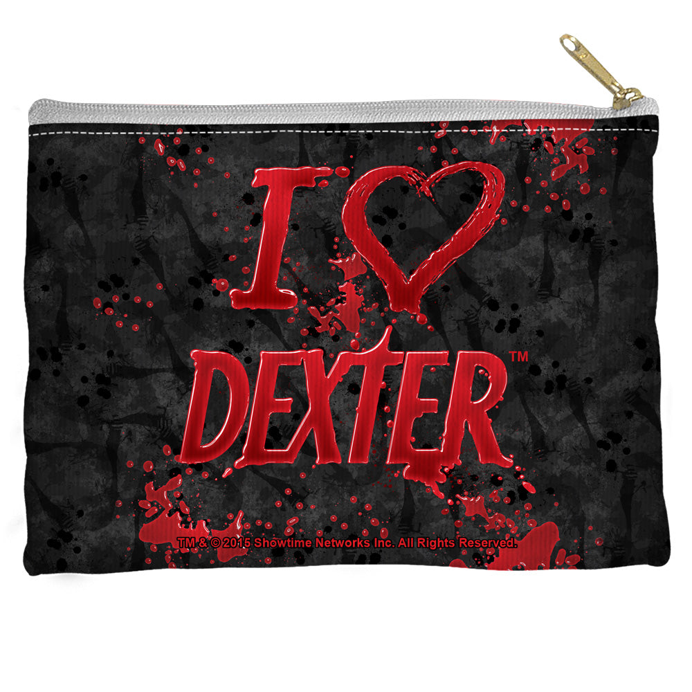DEXTER/I HEART DEXTER - STRAIGHT BOTTOM ACCESSORY POUCH