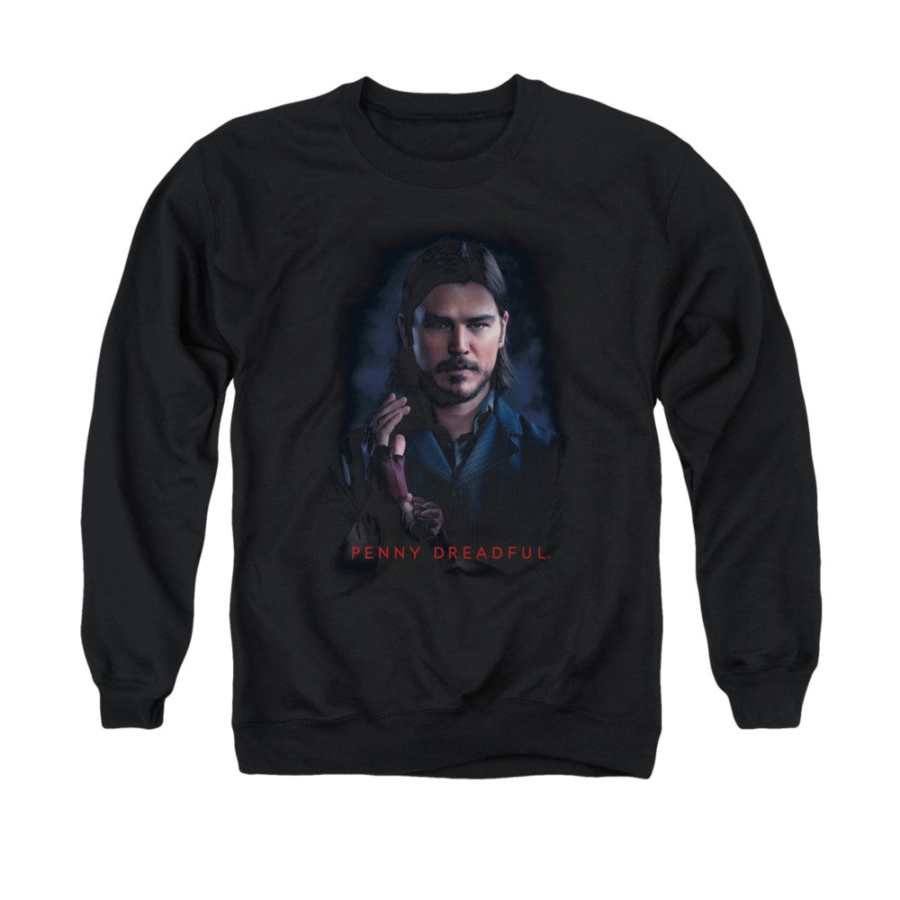 PENNY DREADFUL/ETHAN - ADULT CREWNECK SWEATSHIRT - BLACK