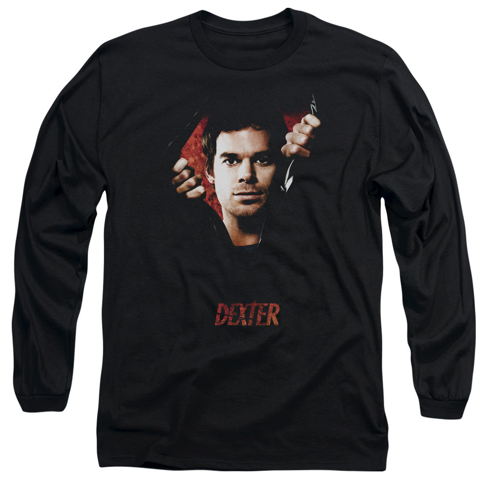 DEXTER/BODY BAD -  L/S ADULT 18/1  - BLACK