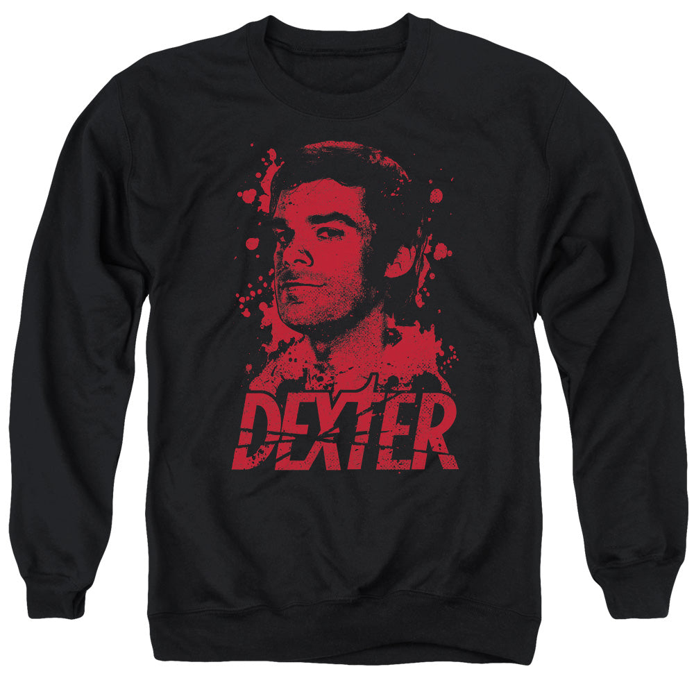 DEXTER/BORN IN BLOOD - ADULT CREWNECK SWEATSHIRT - BLACK