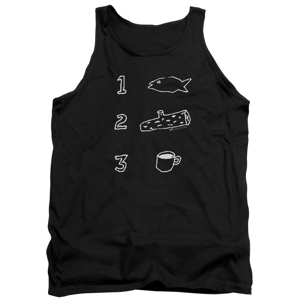 TWIN PEAKS/COFFEE LOG FISH - ADULT TANK - BLACK