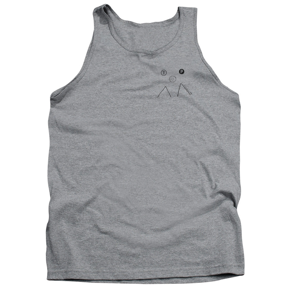 TWIN PEAKS/PEAK DONUT - ADULT TANK - ATHLETIC HEATHER
