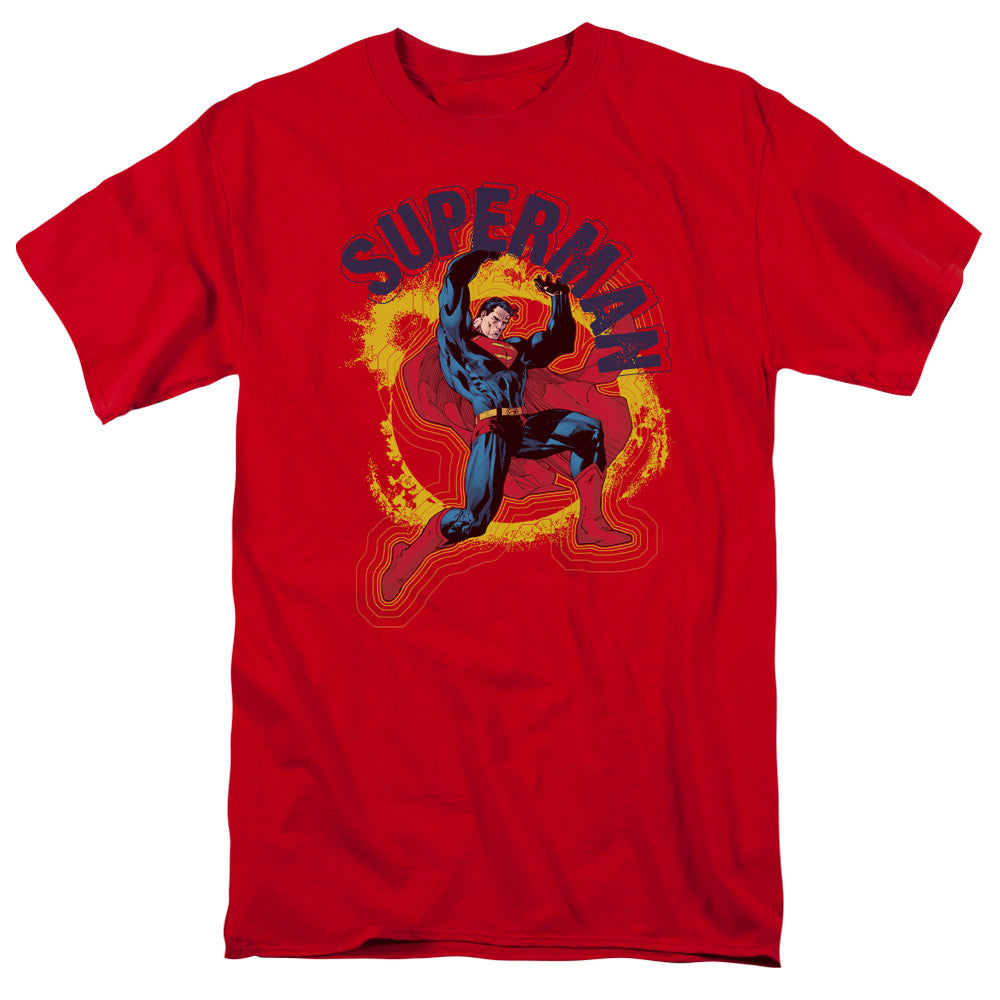 SUPERMAN/A NAME TO UPHOLD - S/S ADULT 18/1 - RED