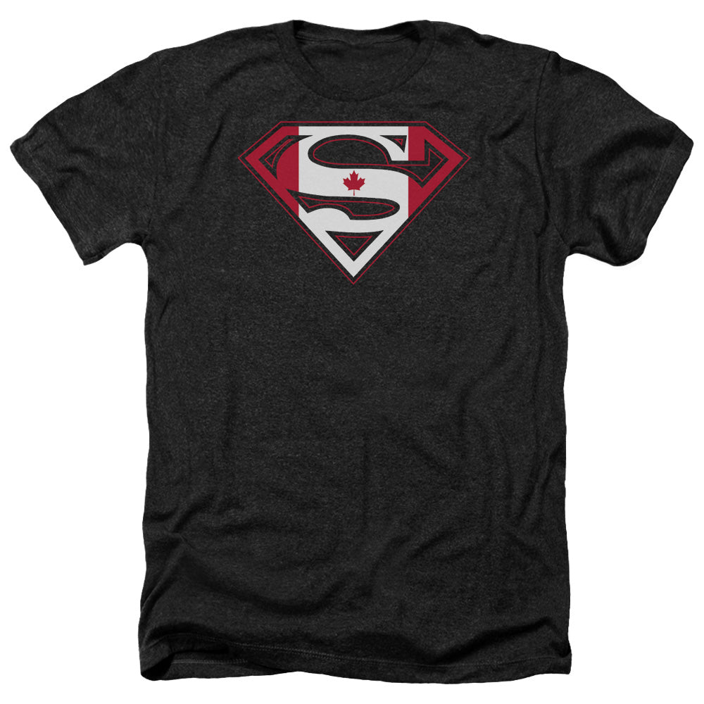 SUPERMAN/CANADIAN SHIELD - ADULT HEATHER - BLACK