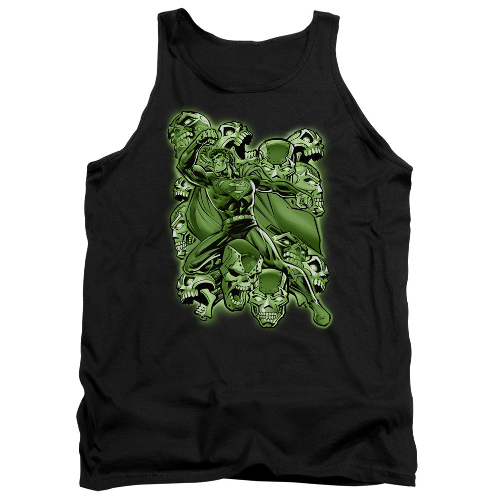 SUPERMAN/METALLO MAYHEM - ADULT TANK - BLACK