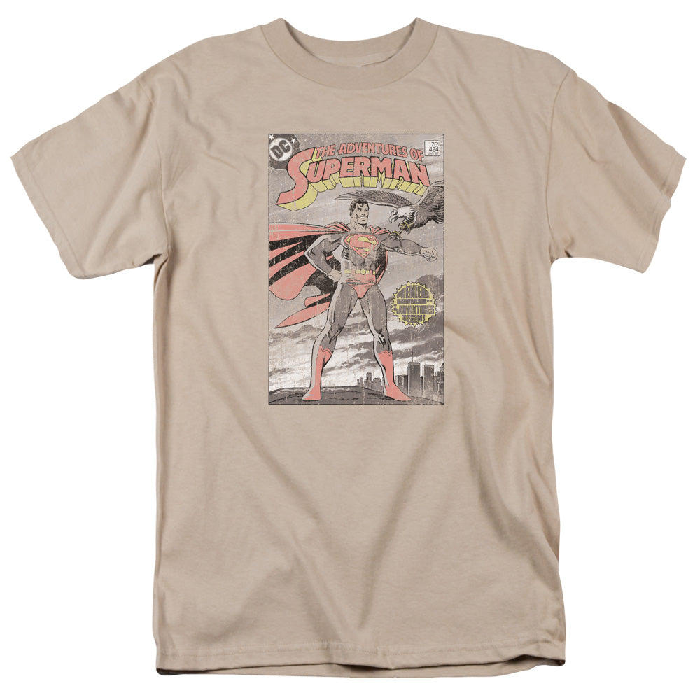 SUPERMAN/TAOS COVER - S/S ADULT 18/1 - SAND