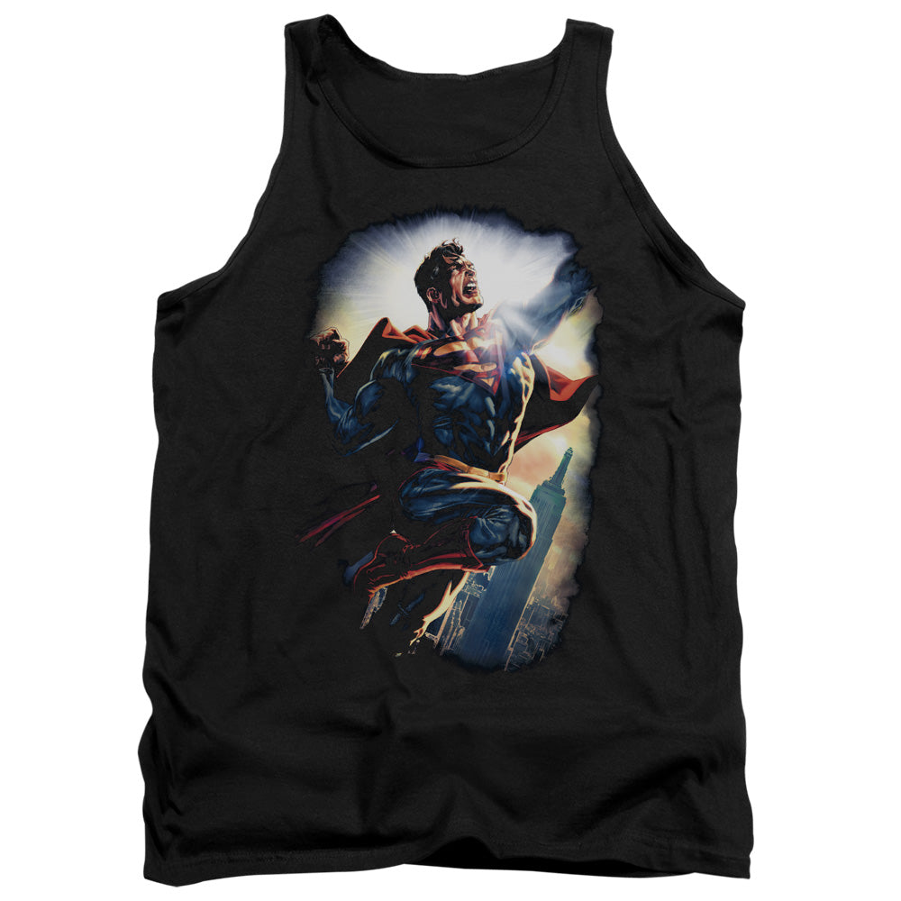SUPERMAN/CK SUPERSTAR - ADULT TANK - BLACK
