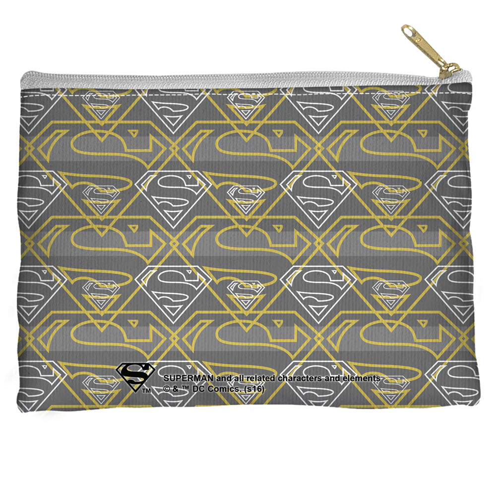 SUPERMAN/CONTEMPORARY - STRAIGHT BOTTOM ACCESSORY POUCH
