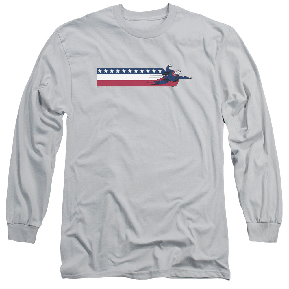 SUPERMAN/SUPERMAN US - L/S ADULT 18/1 - SILVER