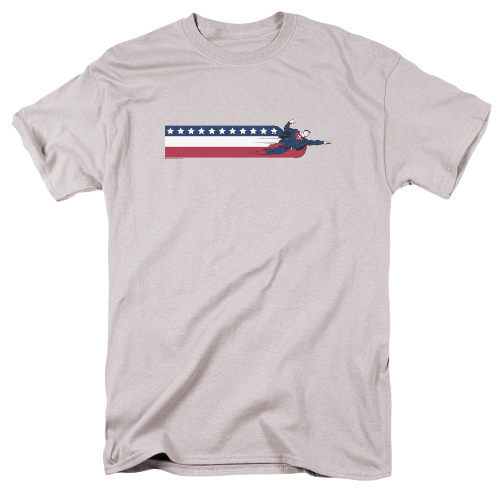 SUPERMAN/SUPERMAN US - S/S ADULT 18/1 - SILVER