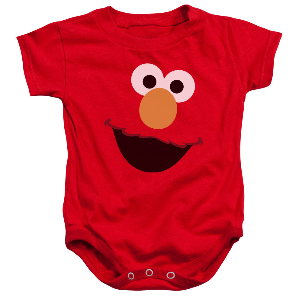 SESAME STREET/ELMO FACE - INFANT SNAPSUIT - RED