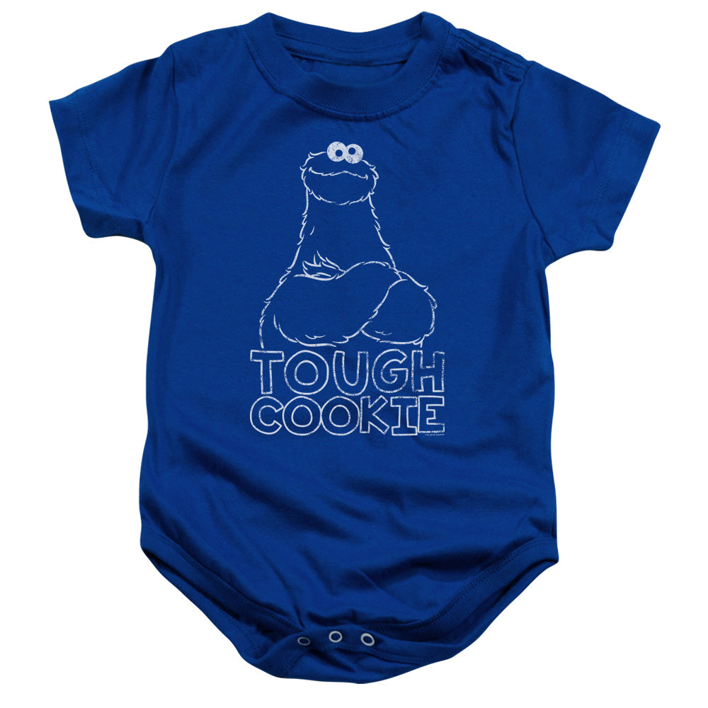 SESAME STREET/TOUCH COOKIE - INFANT SNAPSUIT - ROYAL BLUE