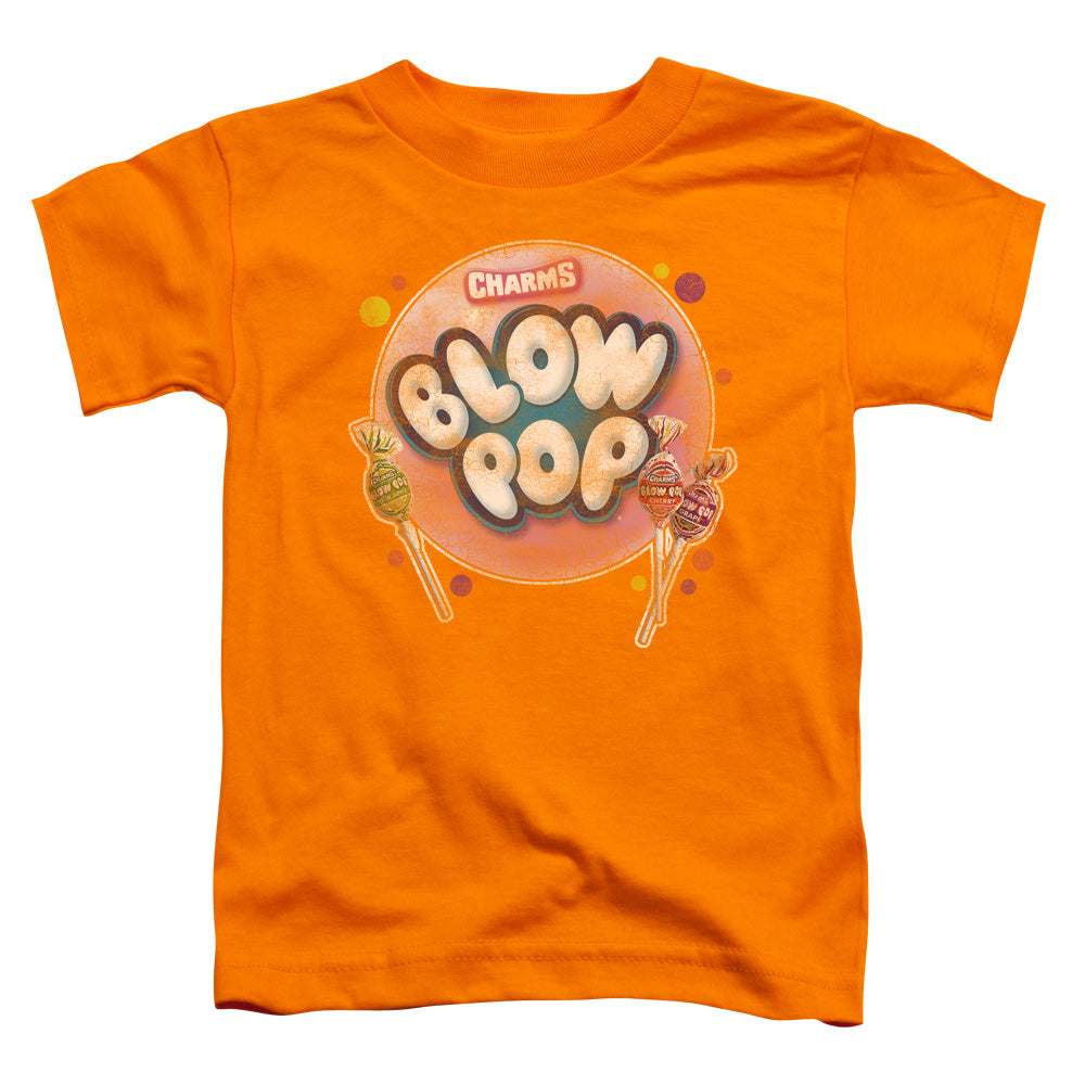 TOOTSIE ROLL/BLOW POP BUBBLE - S/S TODDLER TEE - ORANGE
