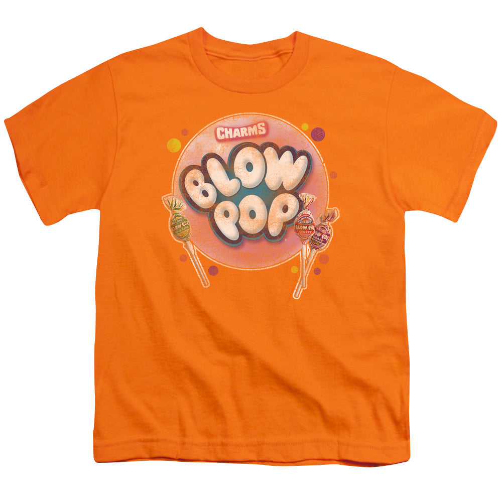 TOOTSIE ROLL/BLOW POP BUBBLE - S/S YOUTH 18/1 - ORANGE
