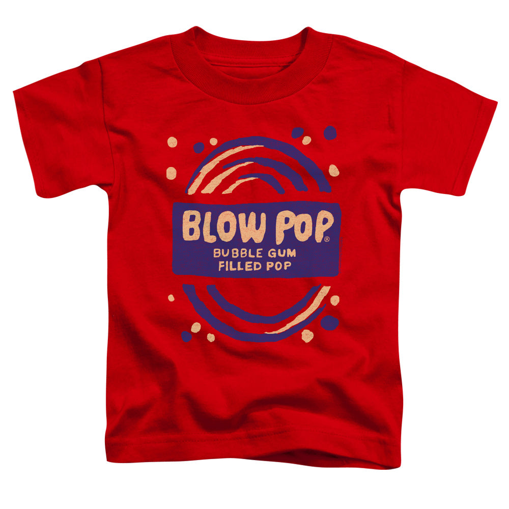 TOOTSIE ROLL/BLOW POP ROUGH - S/S TODDLER TEE - RED