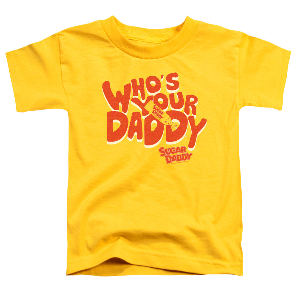 TOOTSIE ROLL/WHOS YOUR DADDY - S/S TODDLER TEE - YELLOW