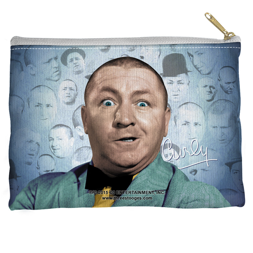 THREE STOOGES/CURLY HEADS - STRAIGHT BOTTOM ACCESSORY POUCH