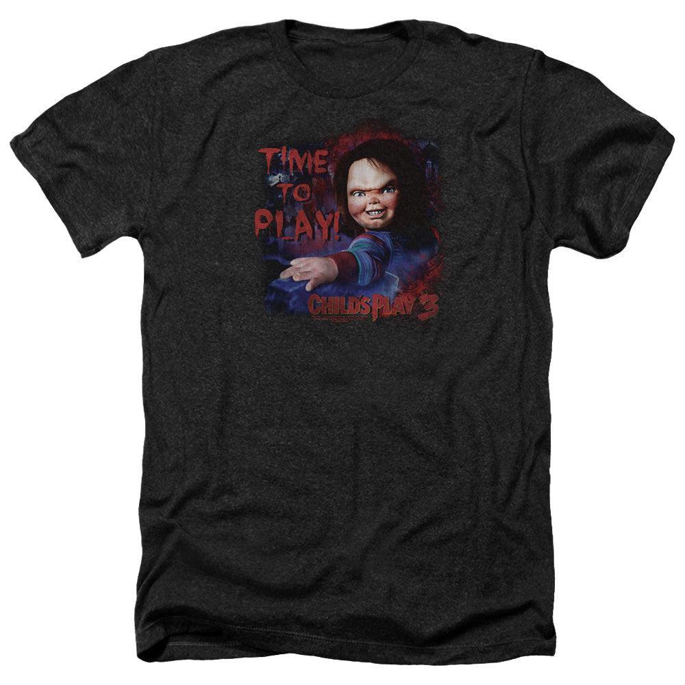 CHILDS PLAY 3/TIME TO PLAY - ADULT HEATHER - BLACK