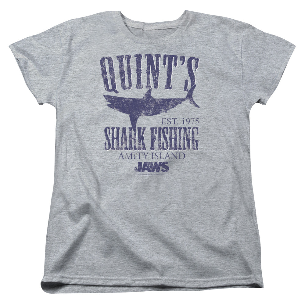 JAWS/QUINTS - S/S WOMENS TEE - ATHLETIC HEATHER