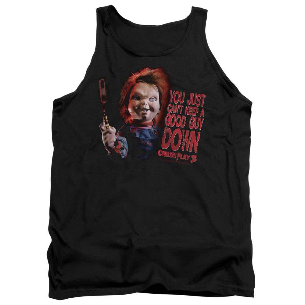 CHILDS PLAY 3/GOOD GUY - ADULT TANK - BLACK