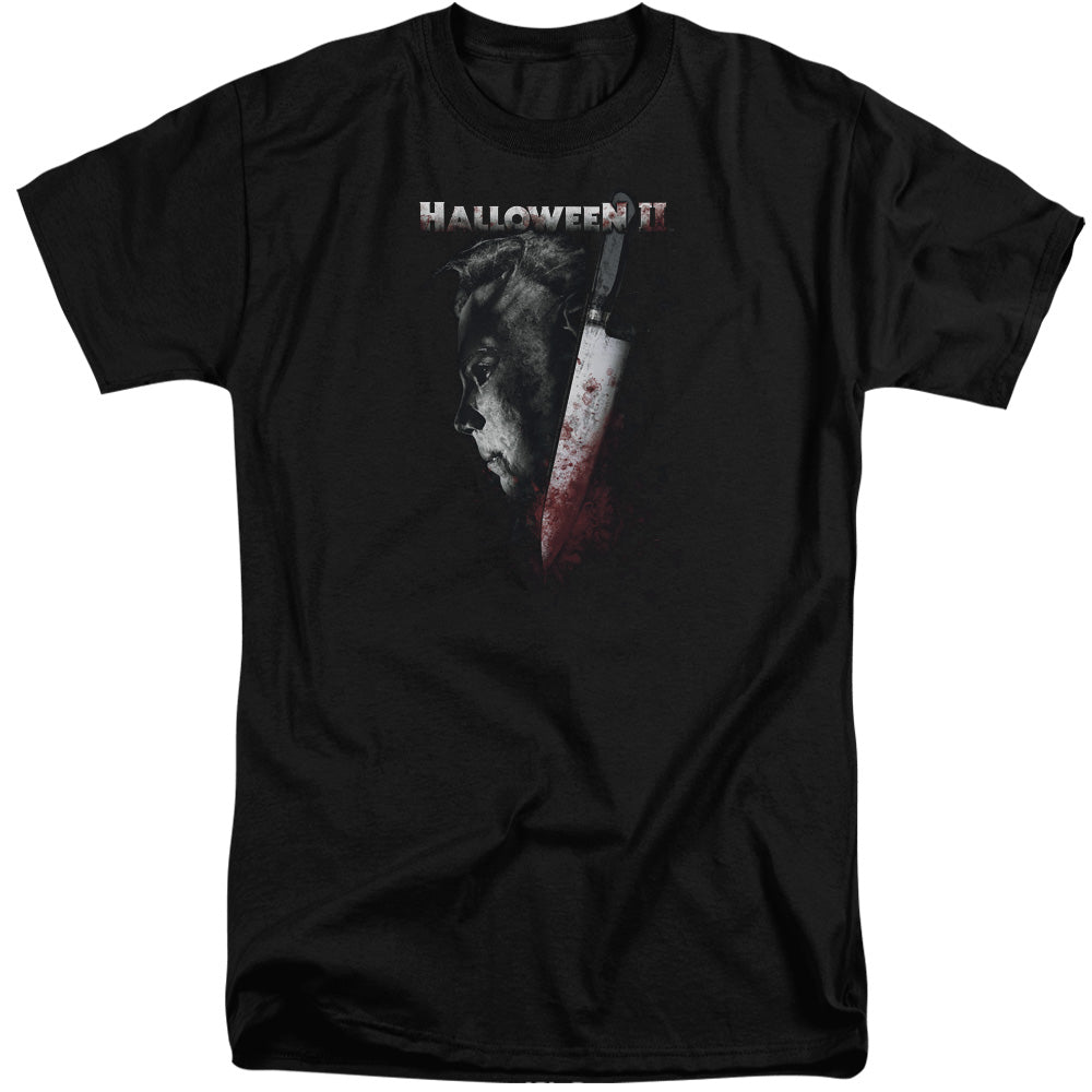 HALLOWEEN II/COLD GAZE - S/S ADULT TALL 18/1 - BLACK