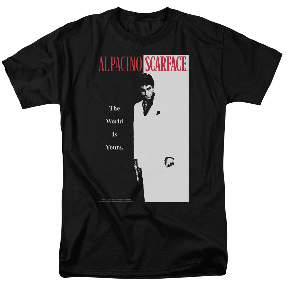 SCARFACE/CLASSIC - S/S ADULT 18/1 - BLACK