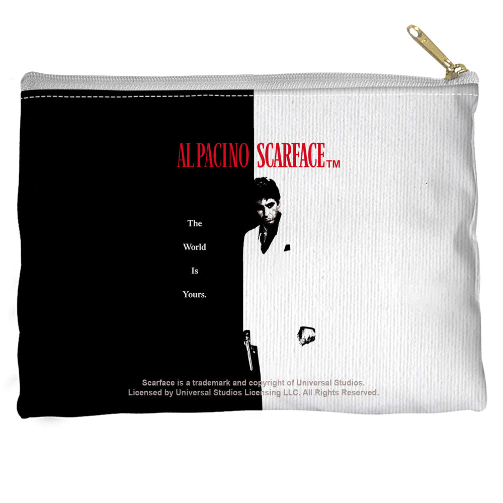 SCARFACE/POSTER - STRAIGHT BOTTOM ACCESSORY POUCH