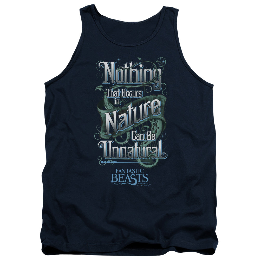 FANTASTIC BEASTS/UNNATURAL - ADULT TANK - NAVY