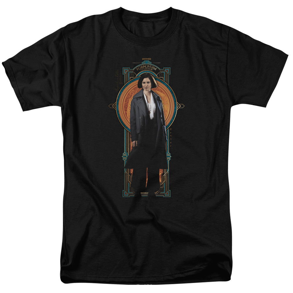 FANTASTIC BEASTS/PORPENTINA GOLDSTEIN - S/S ADULT 18/1 - BLACK